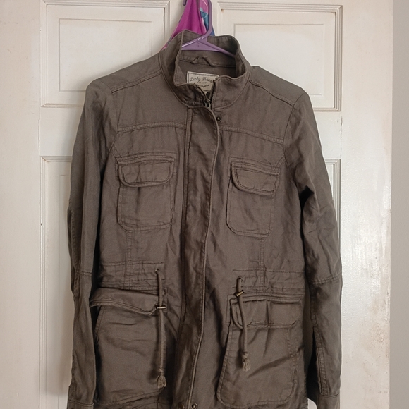 Lucky Brand Jackets & Blazers - Lucky Brand Women's Army Green Military style Jacket